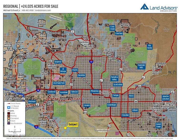 More Photos Of 115th Avenue & Riggs Road, Buckeye Land For Sale