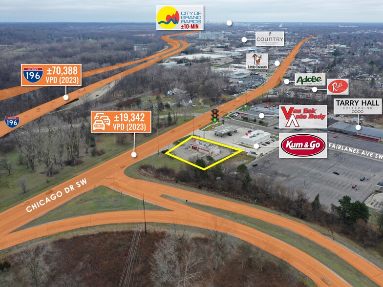More Photos Of 4584 Chicago Dr SW, Grandville Fast Food For Sale