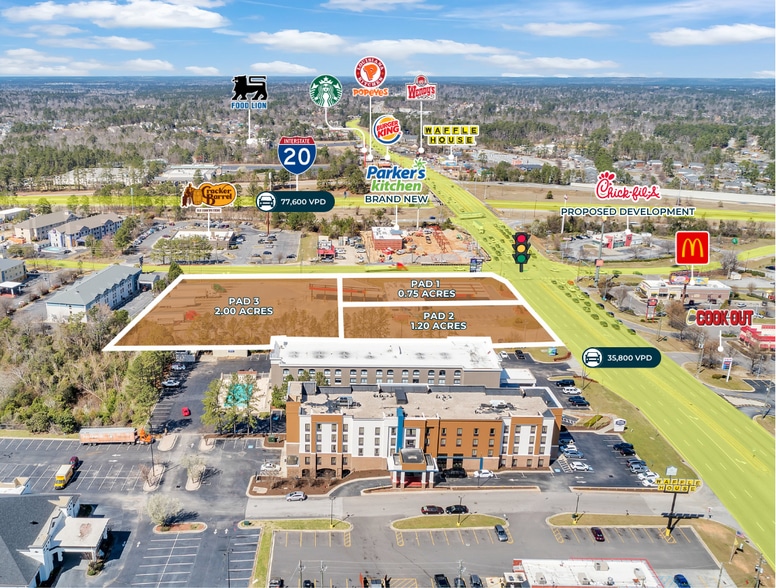 More Photos Of 4091 Jimmie Dyess Pkwy, Grovetown Land For Lease