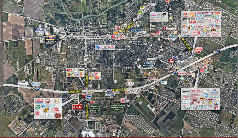More Photos Of SWC US 59/I-69 & SH 36, Rosenberg Land For Sale