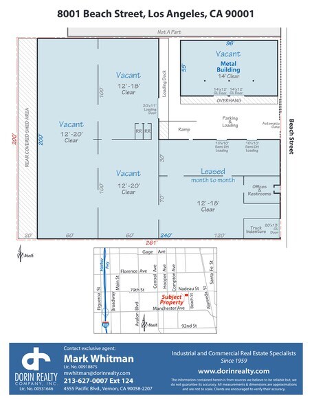 More Photos Of 8001 Beach St, Los Angeles Warehouse For Sale