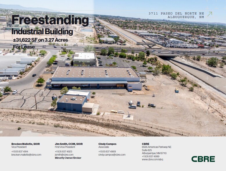 Primary Photo Of 3711 Paseo del Norte NE, Albuquerque Warehouse For Lease