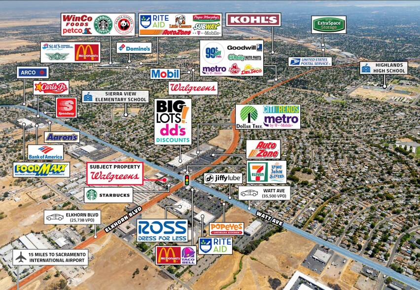 More Photos Of 6819 Watt Ave, North Highlands Drugstore For Lease