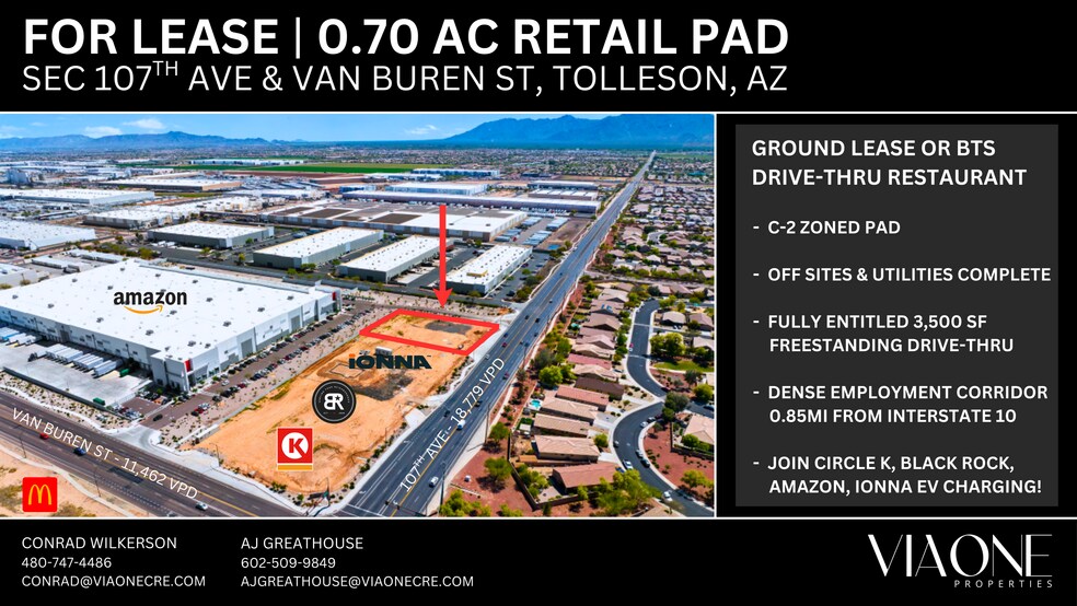 Primary Photo Of 297 S 107th Ave, Tolleson Land For Lease