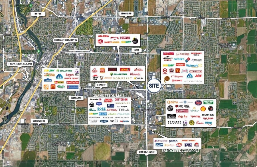 More Photos Of 2565 E 17th St, Ammon Storefront For Lease