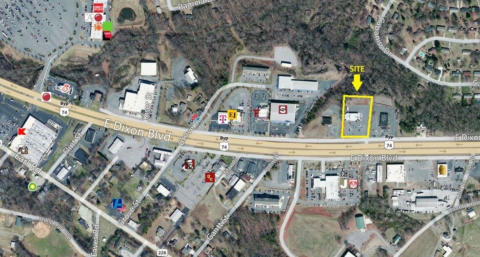 More Photos Of 1315 E Dixon Blvd, Shelby Restaurant For Lease