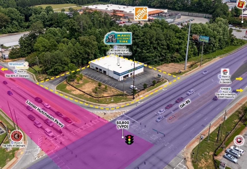 More Photos Of 7110 Highway 85, Riverdale Auto Repair For Sale
