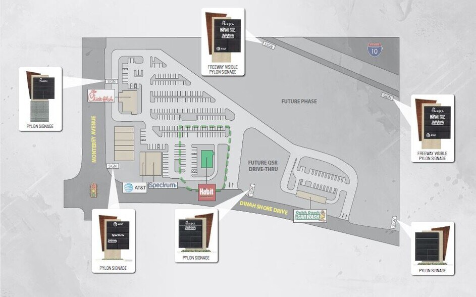 More Photos Of 73220 Dinah Shore Dr, Palm Desert Fast Food For Sale