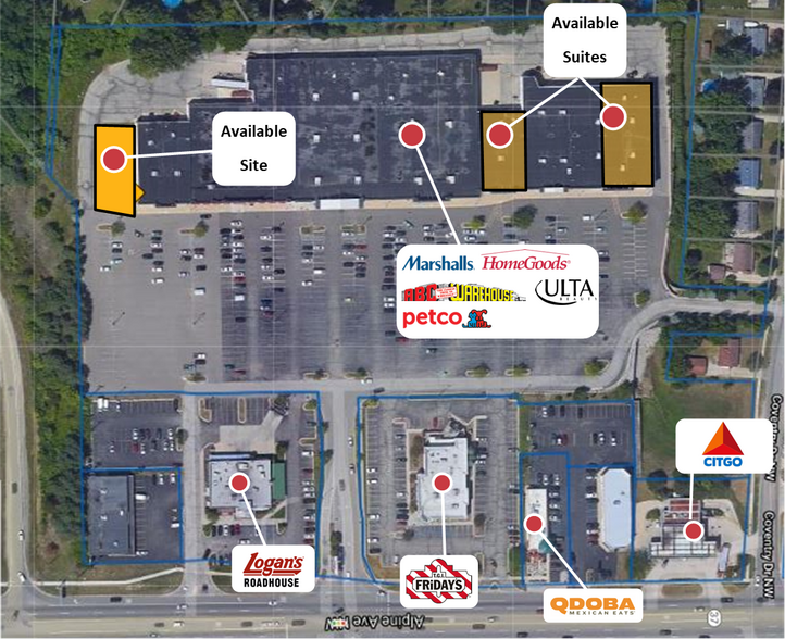 More Photos Of 3165 Alpine Ave, Grand Rapids Storefront For Lease