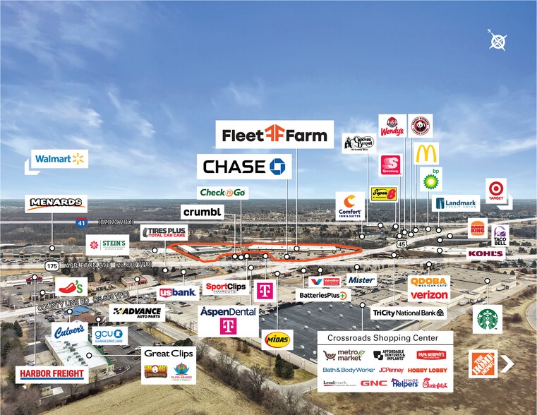 More Photos Of N96 W18200 County Line Rd, Germantown Freestanding For Sale