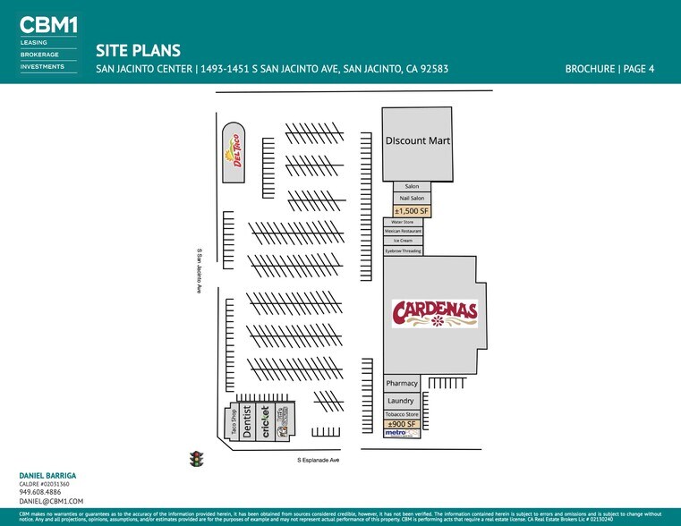 More Photos Of 1451-1469 S San Jacinto Ave, San Jacinto Restaurant For Lease