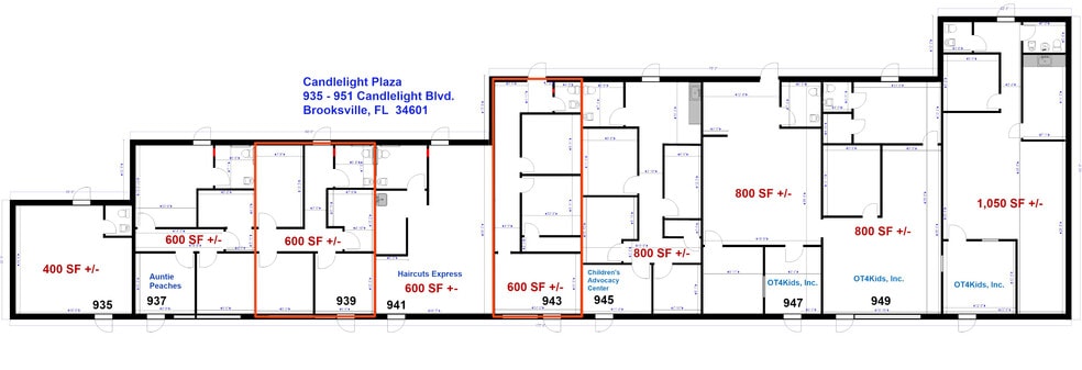 More Photos Of 935-951 Candlelight Blvd, Brooksville Office For Lease
