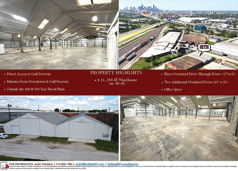 More Photos Of 2301 Eleanor Tinsley Way, Houston Warehouse For Lease