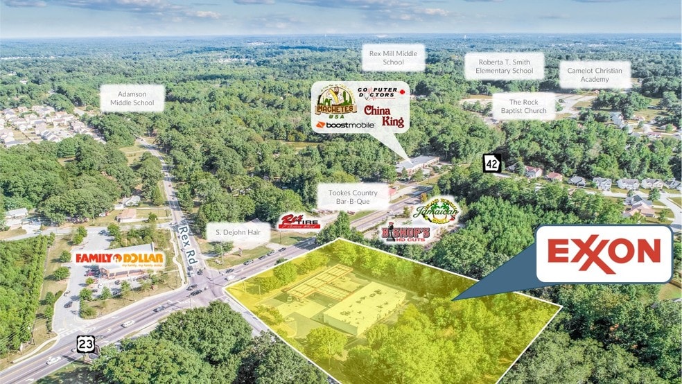 More Photos Of 5969 Highway 42, Rex Convenience Store For Sale