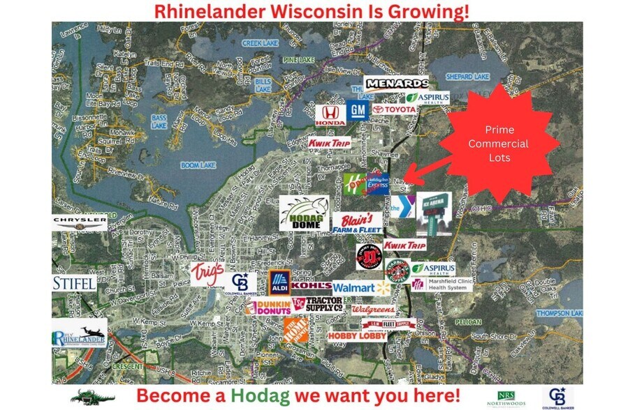 Primary Photo Of 2001 Navajo Street, Rhinelander Land For Sale