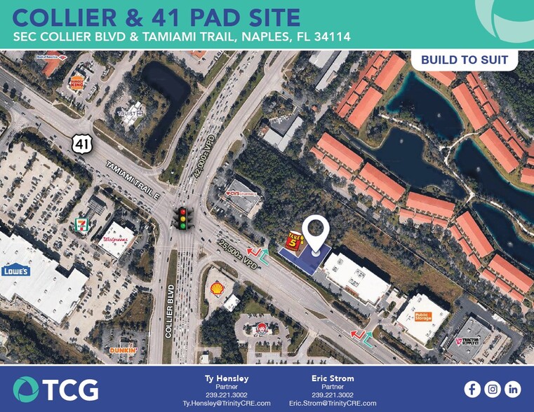 Primary Photo Of Tamiami Trl @ Collier Blvd, Naples Land For Lease
