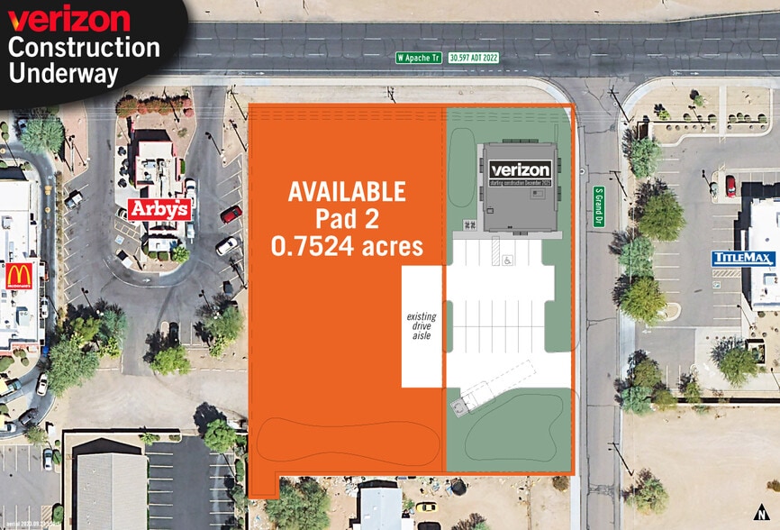 Primary Photo Of 2281 W Apache Trl, Apache Junction Land For Lease