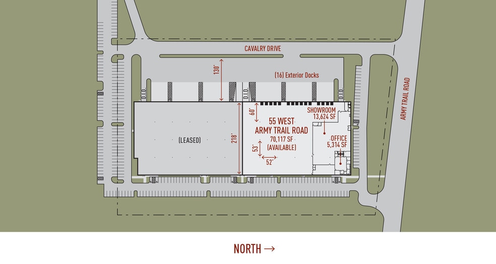 More Photos Of 85 W Army Trail Rd, Glendale Heights Unknown For Lease