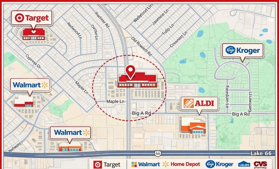 More Photos Of 5620 Rowlett Rd, Rowlett Veterinarian Kennel For Sale