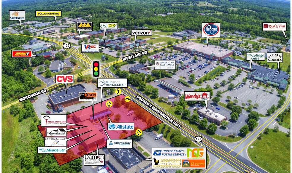 More Photos Of 12925 Booker T Washington Hwy, Hardy Storefront Retail Office For Lease