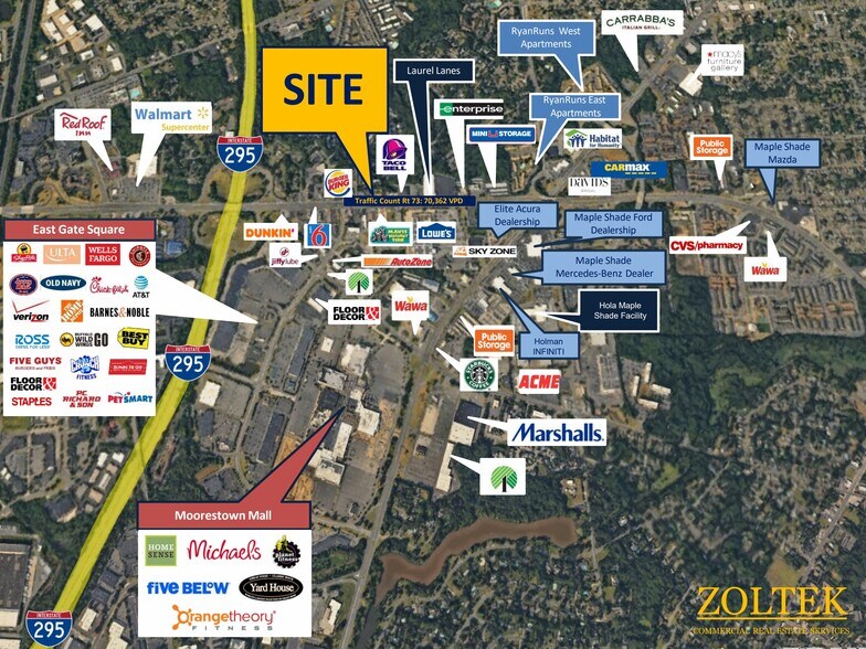 More Photos Of 2811 Route 73, Maple Shade Township Service Station For Lease