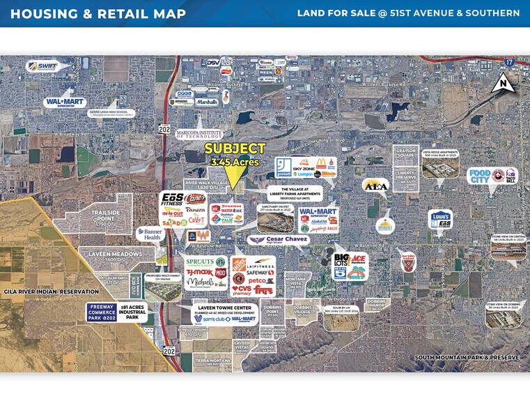 More Photos Of N NWC 51st Ave & Southern Ave, Laveen Land For Sale