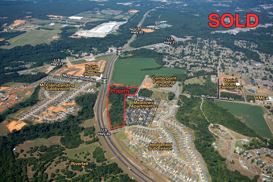 More Photos Of McQueen Smith Rd- 18.34 AC, Prattville Land For Sale