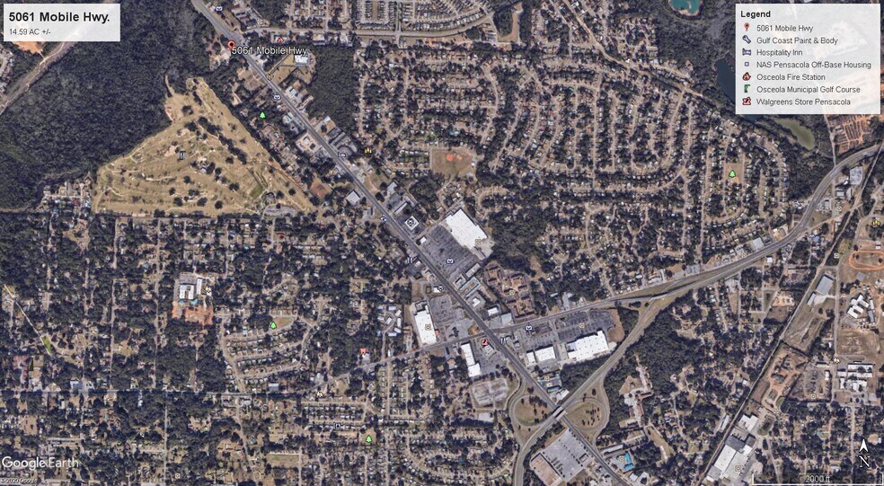 More Photos Of 5061 Mobile Hwy, Pensacola Land For Sale