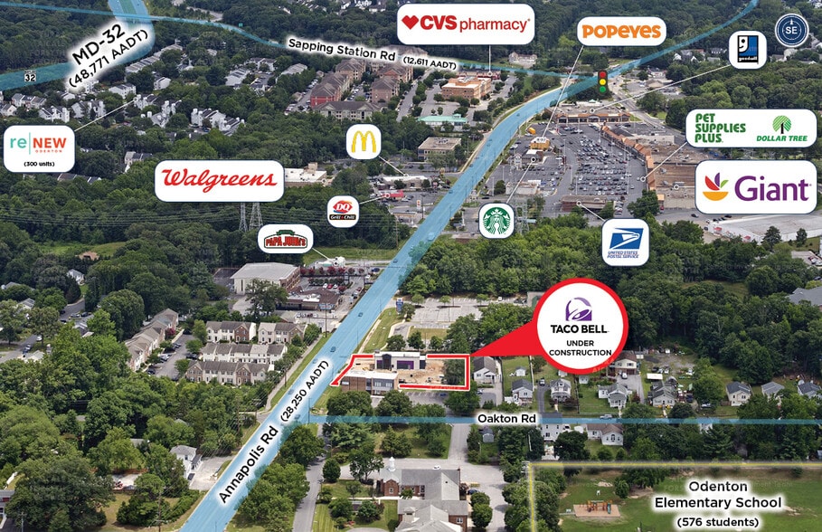 More Photos Of 1219 Maryland 175, Odenton Fast Food For Sale