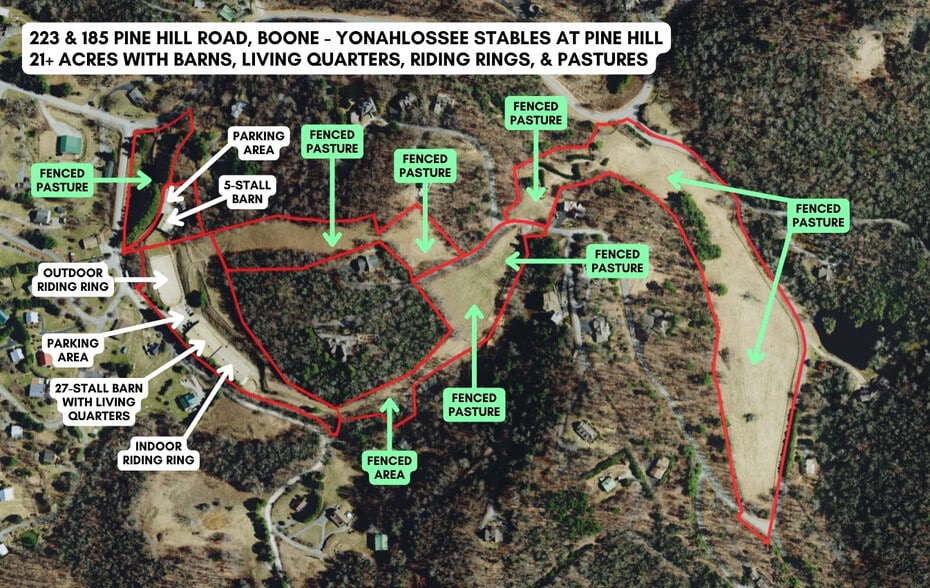 More Photos Of 223 Pine Hill Rd, Boone Horse Stables For Sale