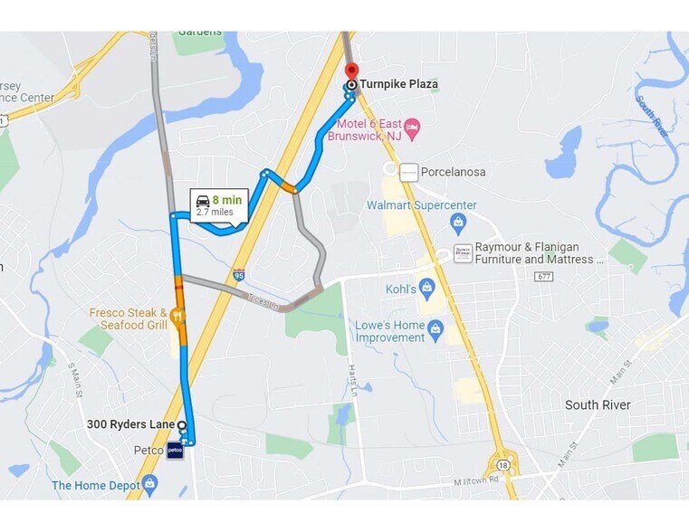 More Photos Of 312-316 Ryders Ln, Milltown Unknown For Lease