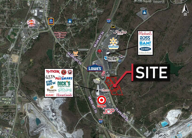 More Photos Of US Hwy 31, Alabaster Land For Sale