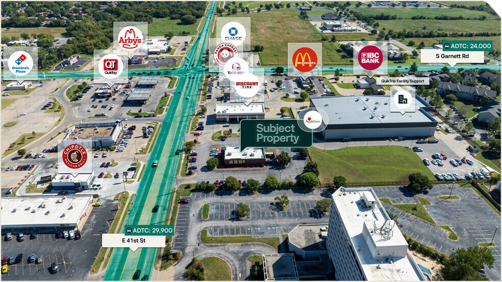 More Photos Of 11104 E 41st St, Tulsa Restaurant For Sale