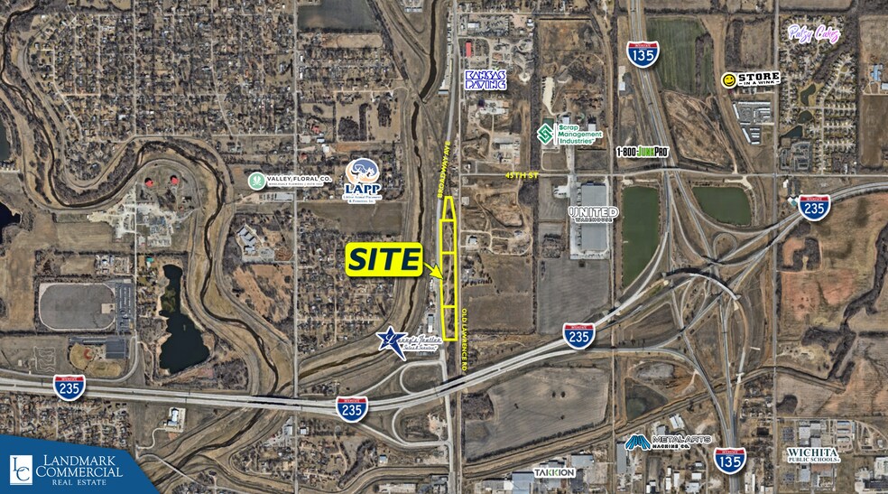 More Photos Of Broadway Ave & Old Lawrence rd, Wichita Land For Lease