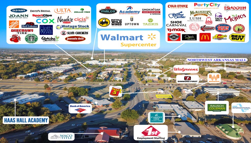 More Photos Of 4000 N College Ave, Fayetteville Land For Lease