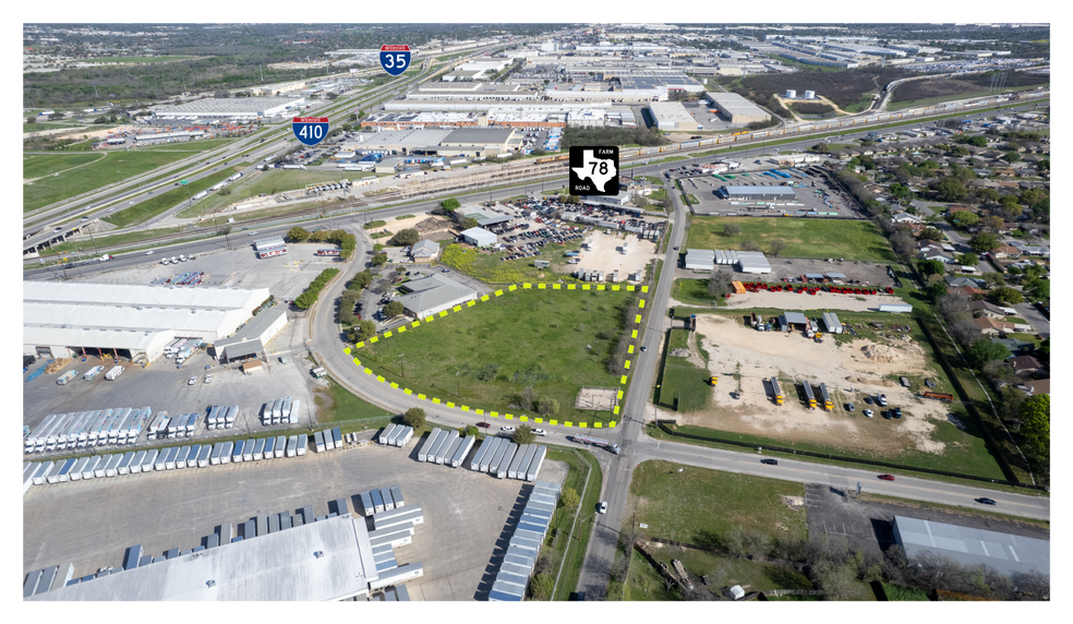 Primary Photo Of 3 acres on Springfield Dr, San Antonio Land For Lease