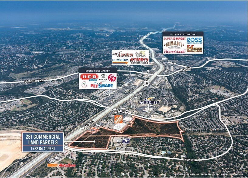 More Photos Of NEC of 281 and Encino Rio hwy, San Antonio Land For Sale