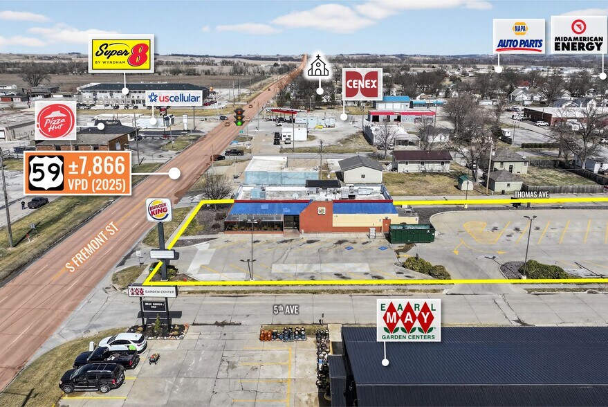 More Photos Of 225 S Fremont St, Shenandoah Fast Food For Sale