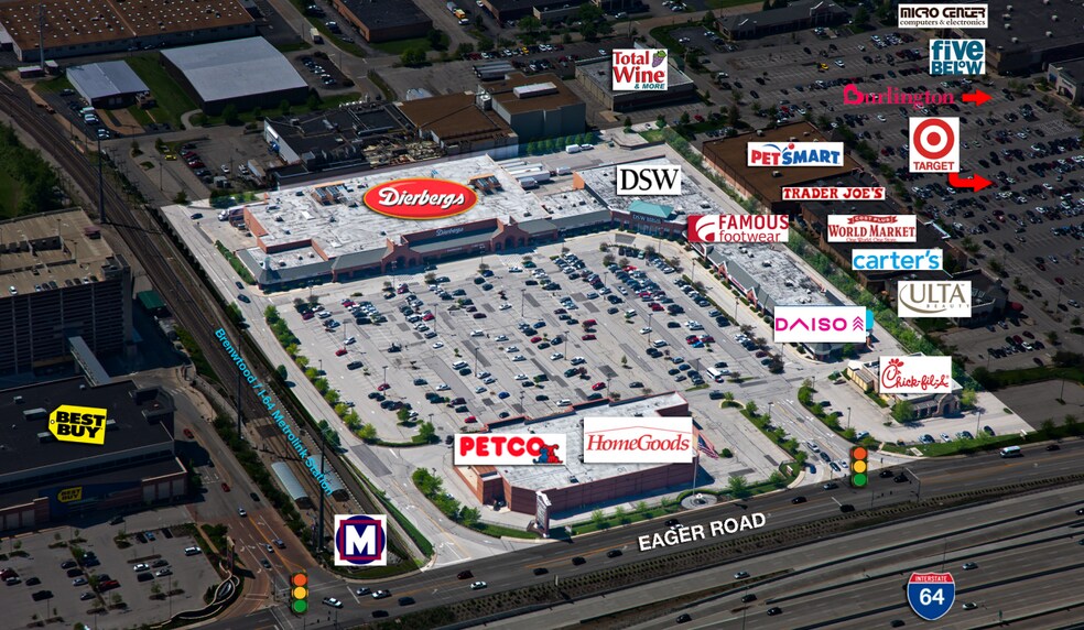 More Photos Of 8420-8582 Eager Rd, Saint Louis General Retail For Lease