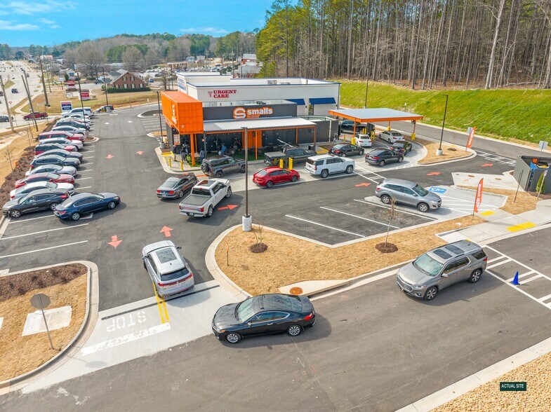 Primary Photo Of 1660 Hudson Bridge Rd, Stockbridge Fast Food For Sale