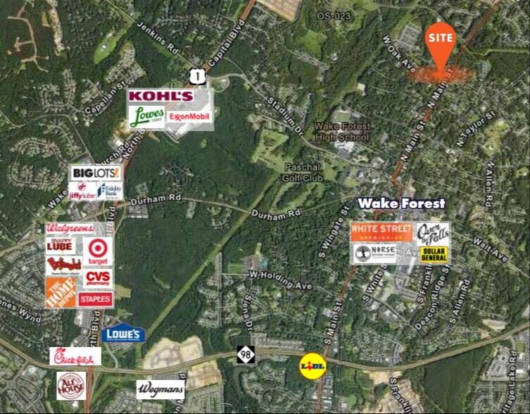 More Photos Of 711 N Main St, Wake Forest Land For Sale