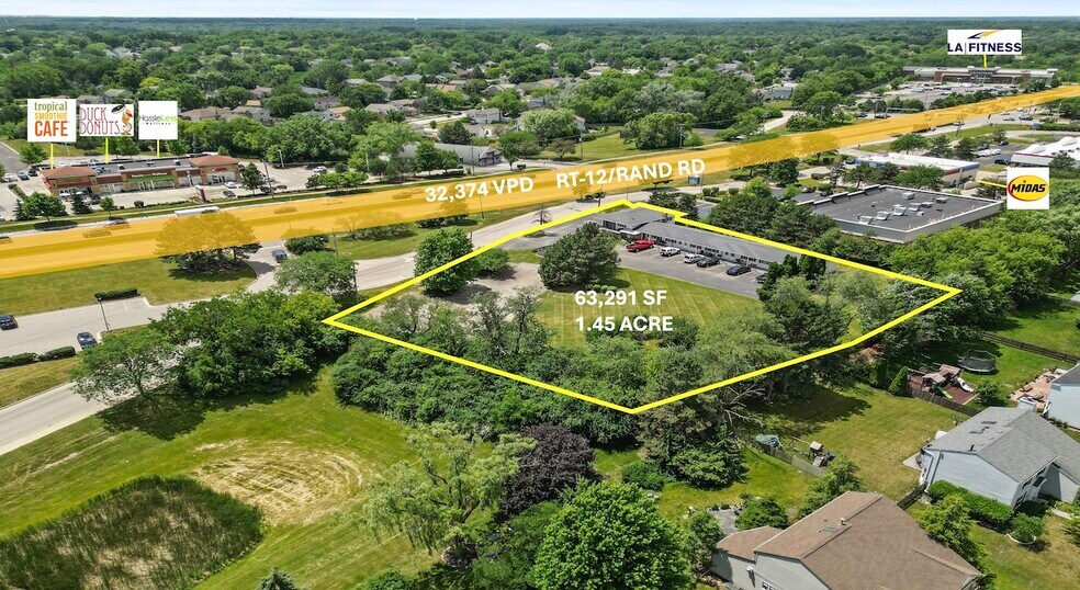 More Photos Of 898 S Rand Rd, Lake Zurich Land For Sale