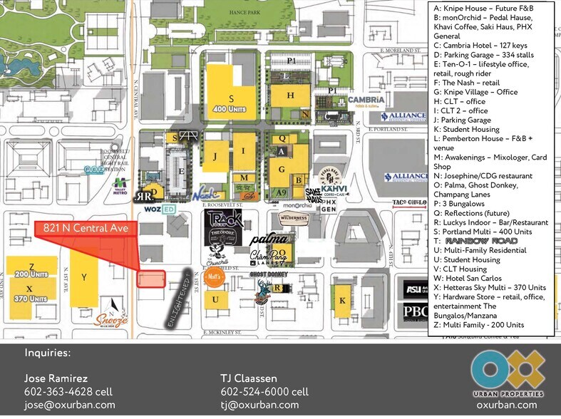 More Photos Of 815-821 N Central Ave, Phoenix Loft Creative Space For Lease