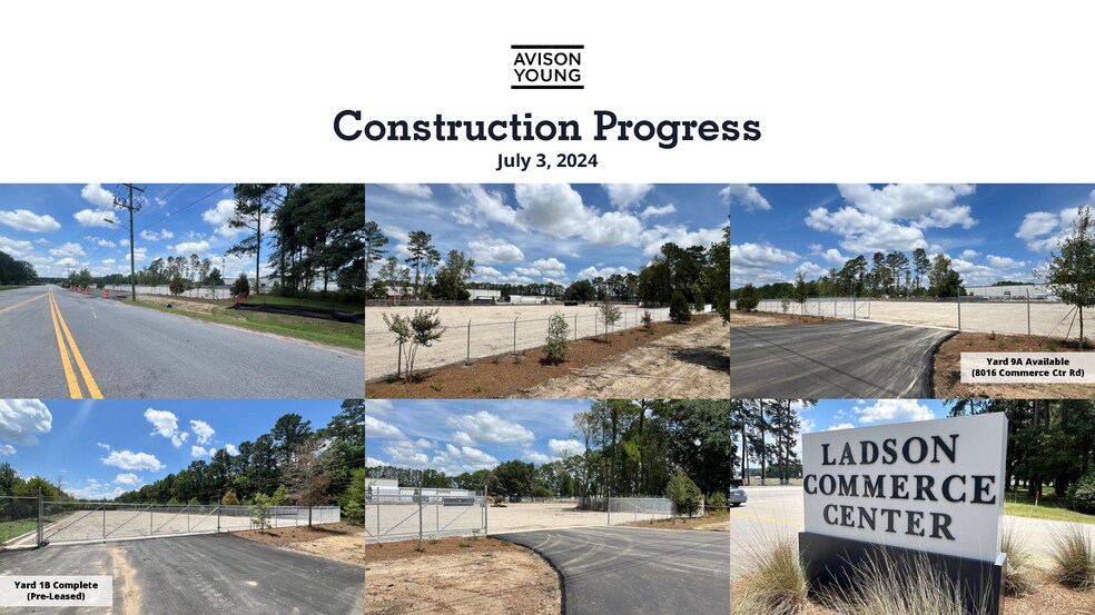 More Photos Of 8016 Commerce Center Rd, Ladson Land For Lease