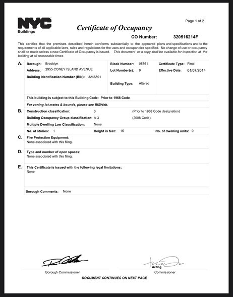 More Photos Of 2955 Coney Island Ave, Brooklyn Storefront For Lease