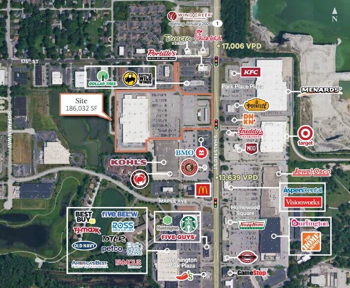 More Photos Of 17550 Halsted St, Homewood Freestanding For Lease