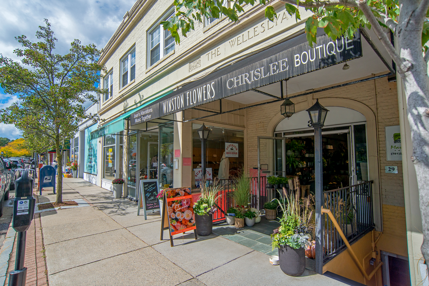 Primary Photo Of 25-35 Central St, Wellesley Storefront Retail Residential For Lease