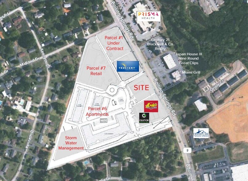 More Photos Of 2221 Boiling Springs Rd, Boiling Springs General Retail For Lease