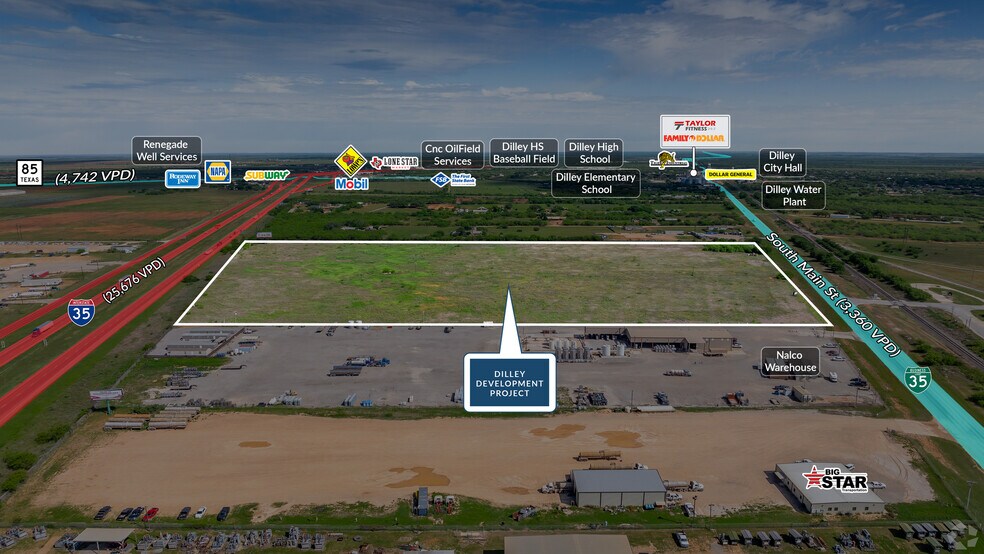 More Photos Of I-35, Dilley Land For Sale