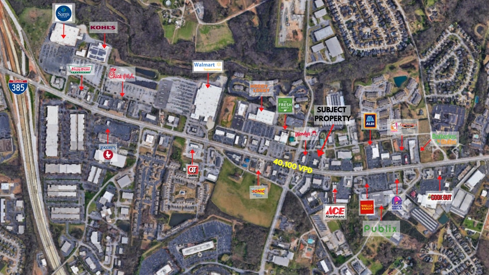 More Photos Of 1625 Woodruff Rd, Greenville Restaurant For Sale